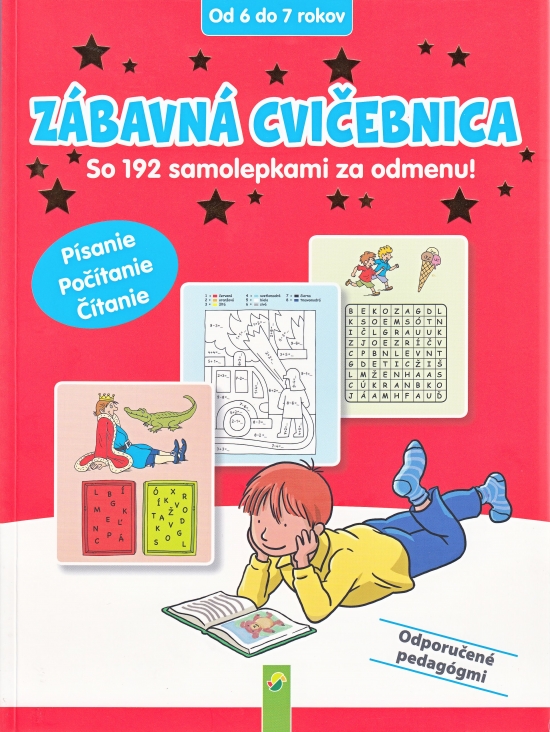 Obrázok Zábavná cvičebnica (od 6 do 7 rokov) Písanie, počítanie, čítanie