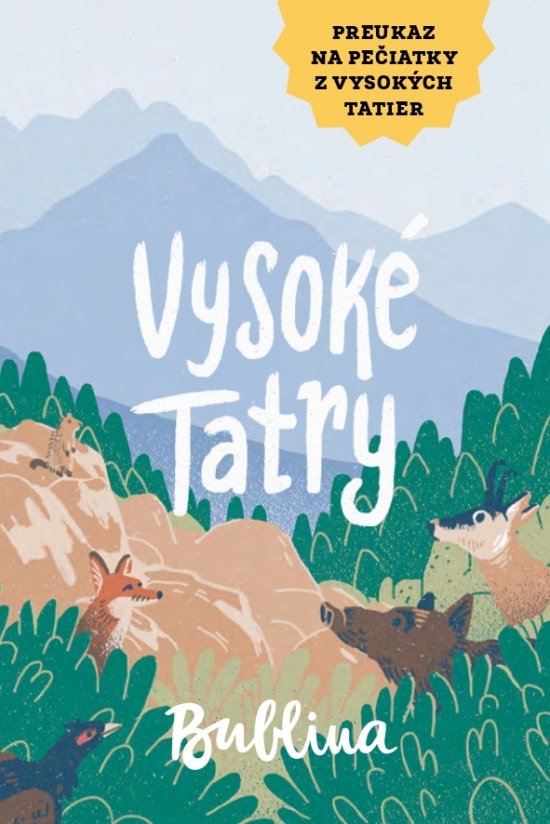 Obrázok Vysoké Tatry - preukaz na pečiatky (modrá obálka)