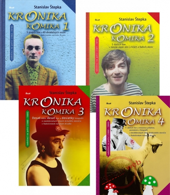 Obrázok Kronika komika 1.-4. diel KOMPLET