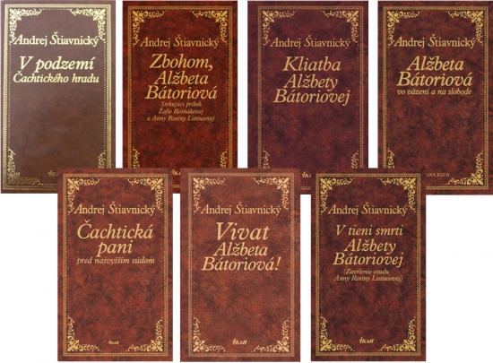 Obrázok Alžbeta Bátoriová - komplet 7 kníh KOMPLET