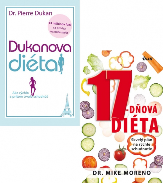 Obrázok Dukanova diéta+17-dňová diéta KOMPLET