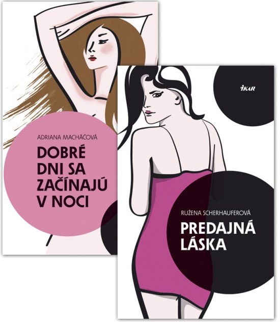 Obrázok Dobré dni sa začínajú v noci + Predajná láska KOMPLET