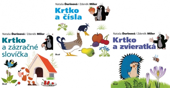 Obrázok Krtko - 3 leporelá KOMPLET