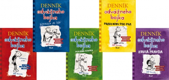 Obrázok Denník odvážneho bojka 1.-5. diel KOMPLET