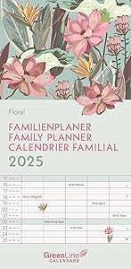 Obrázok 2025 Floral Family Planner