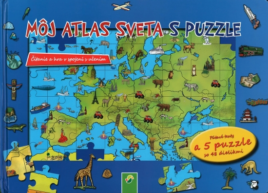 Obrázok Môj atlas sveta s puzzle