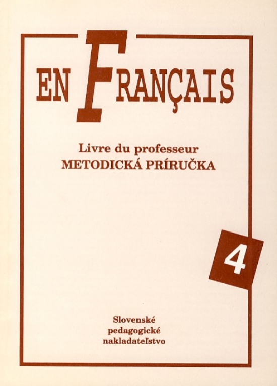 Obrázok En Francais 4 - Metodická príručka