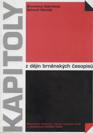 Obrázok Kapitoly z dějin brněnských časopisů