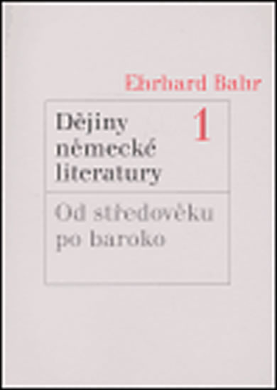 Obrázok Dějiny německé literatury 1