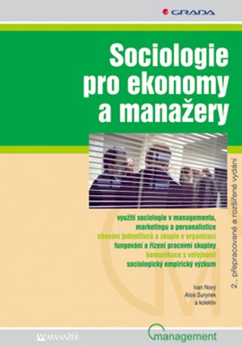 Obrázok Sociologie pro ekonomy a manažery