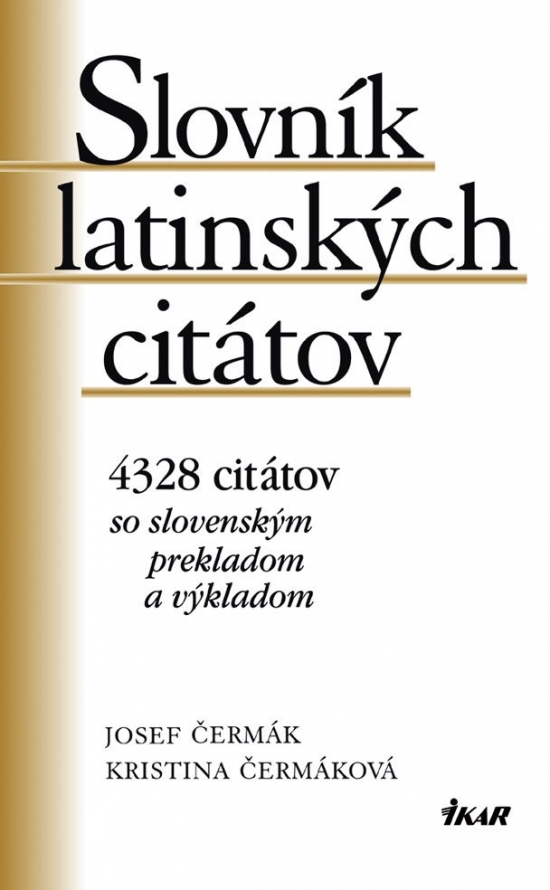 Obrázok Slovník latinských citátov