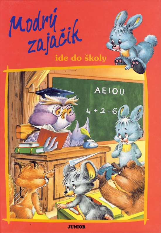 Obrázok Modrý zajačik ide do školy