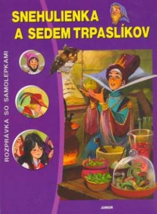 Obrázok Snehulienka a sedem trpaslíkov + samolepky