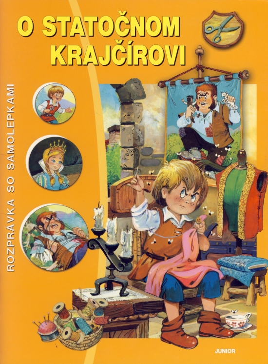 Obrázok O statočnom krajčírovi + samolepky