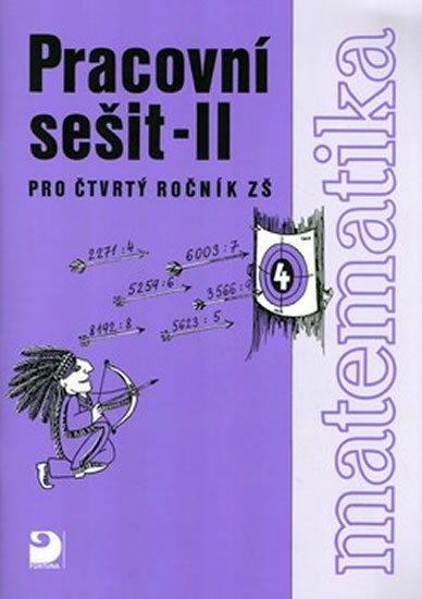 Obrázok Matematika pro 4. ročník ZŠ - 2. část - Pracovní sešit