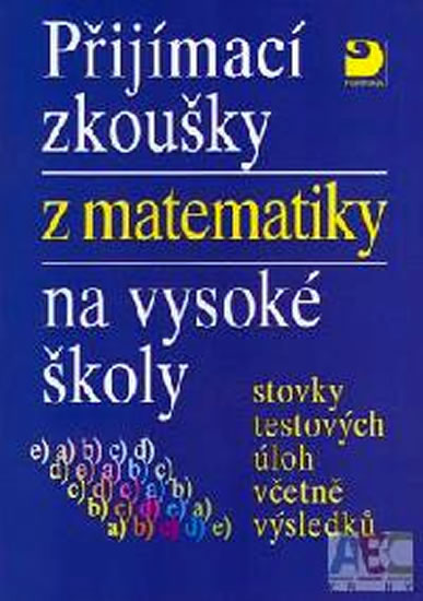 Obrázok Přijímací zkoušky z matematiky na VŠ - modrá obálka