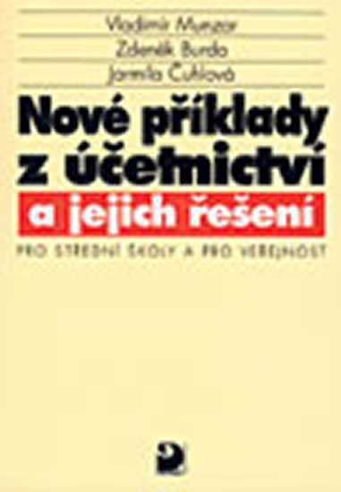 Obrázok Nové příklady z účetnictví a jejich řešení pro SŠ a veřejnost