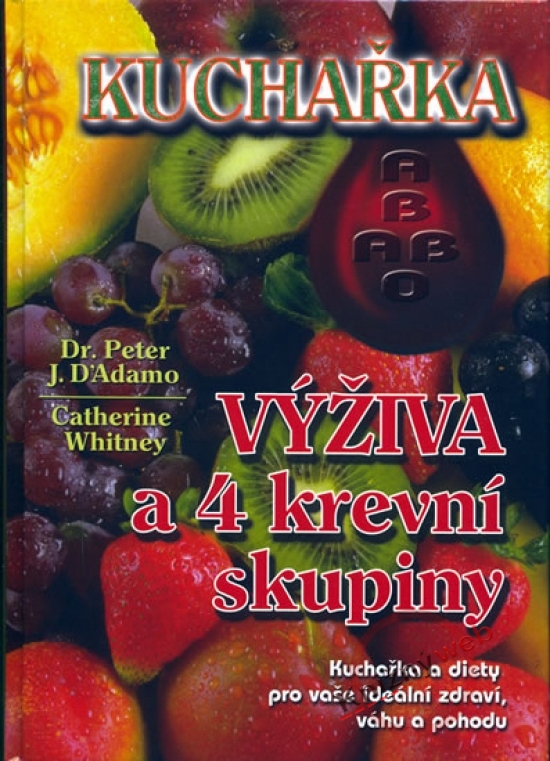 Obrázok Kuchařka - Výživa a 4 krevní skupiny