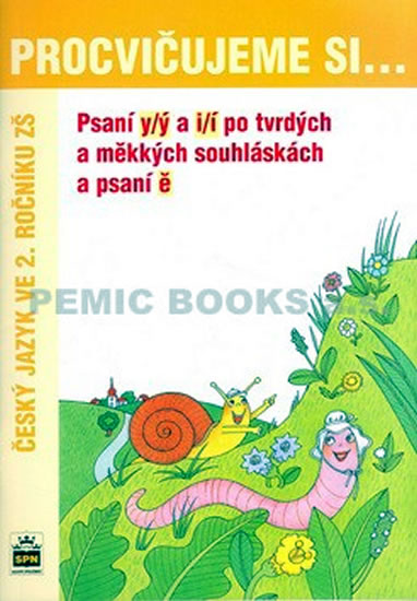 Obrázok Procvičujeme si ... Psaní y/ý a i/í po tvrdých a měkkých souhláskách a psaní ě (2. ročník)