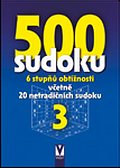 Obrázok 500 sudoku 3 - 6 stupňů obtížnosti