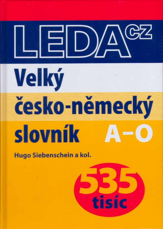 Obrázok Velký česko-německý slovník (535 tisíc) - sada 2 knih (A-O, P-Ž)