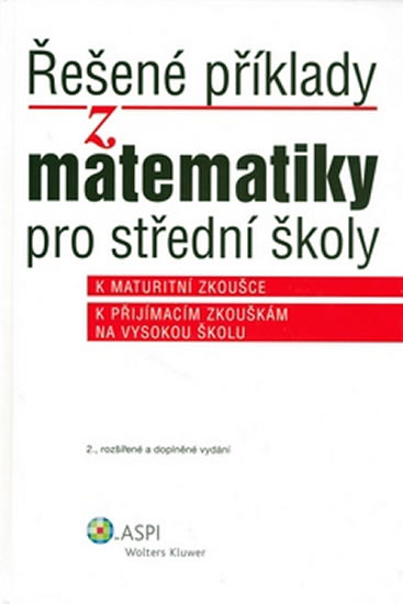 Obrázok Řešené příklady z matematiky pro střední školy