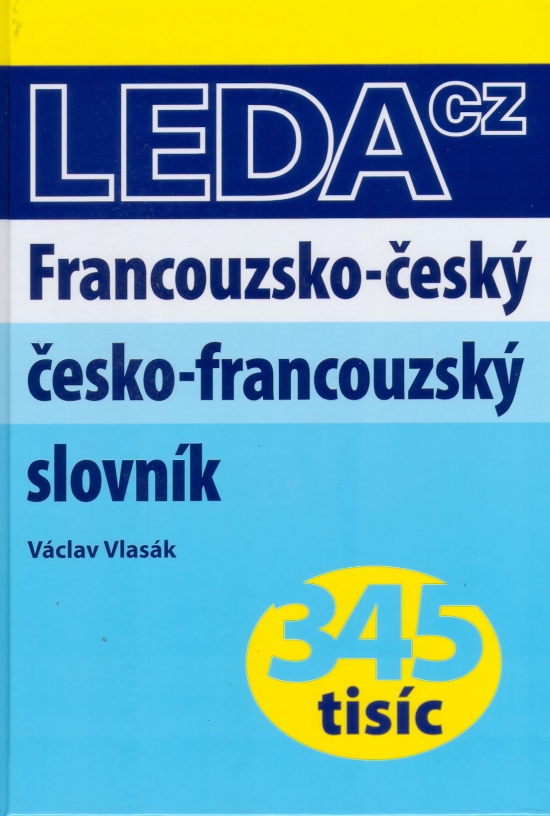 Obrázok Francouzsko-český, česko-francouzský slovník 345 tisíc