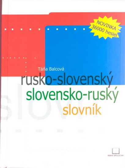 Obrázok Rusko-slovenský slovensko-ruský slovník