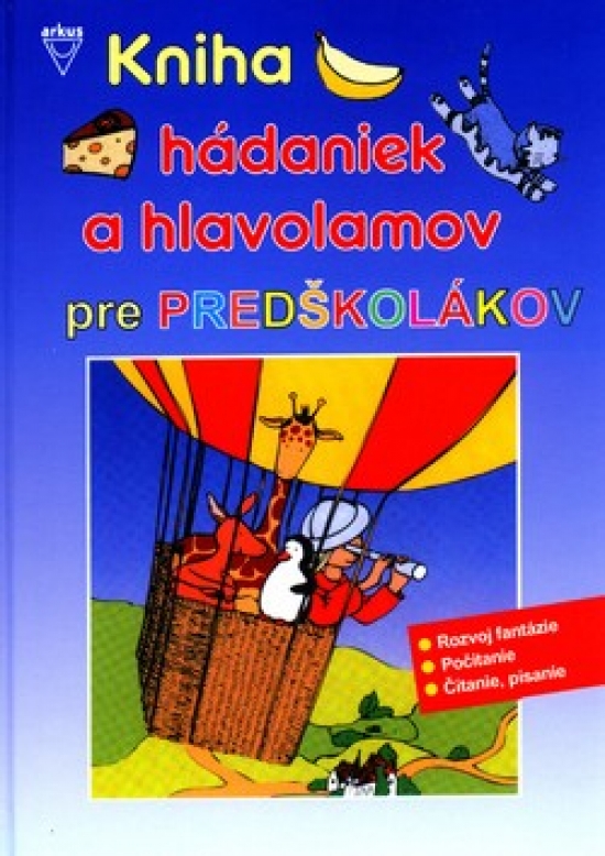 Obrázok Kniha hádaniek a hlavolamov pre predškolákov