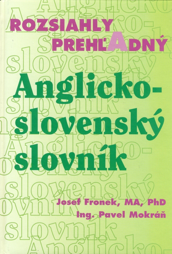 Obrázok Rozsiahly a prehľadný Anglicko-slovenský slovník