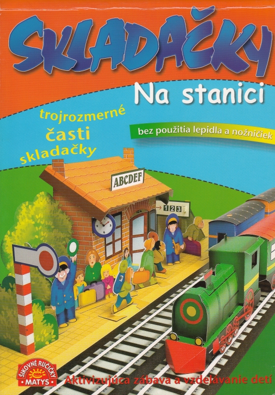 Obrázok Na stanici - skladačky