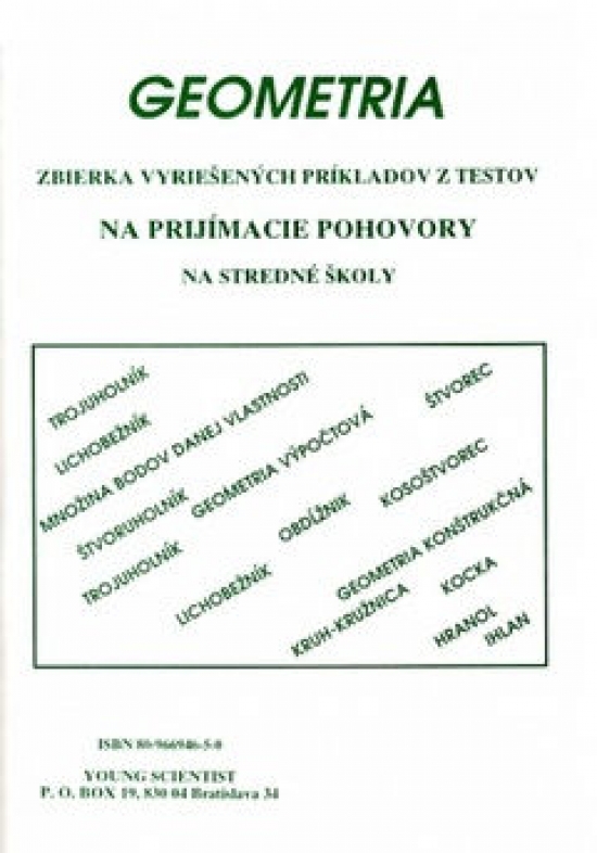 Obrázok Geometria - zbierka vyriešených príkladov