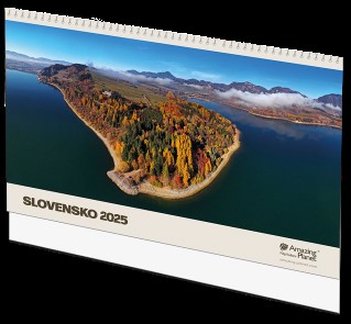 Obrázok Nástenný kalendár Slovensko 2025 Amazing Planet