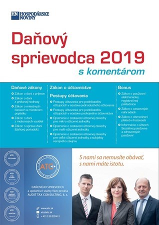 Obrázok Daňový sprievodca 2019 s komentárom