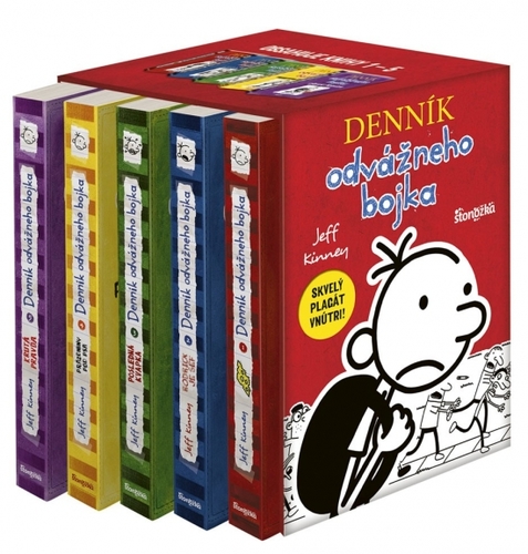 Obrázok Denník odvážneho bojka box 1 – 5