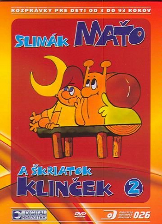 Obrázok Slimák Maťo a škriatok Klinček 2. DVD