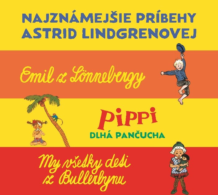 Obrázok Set Najznámejšie príbehy A. Lindgrenovej (9 CD)