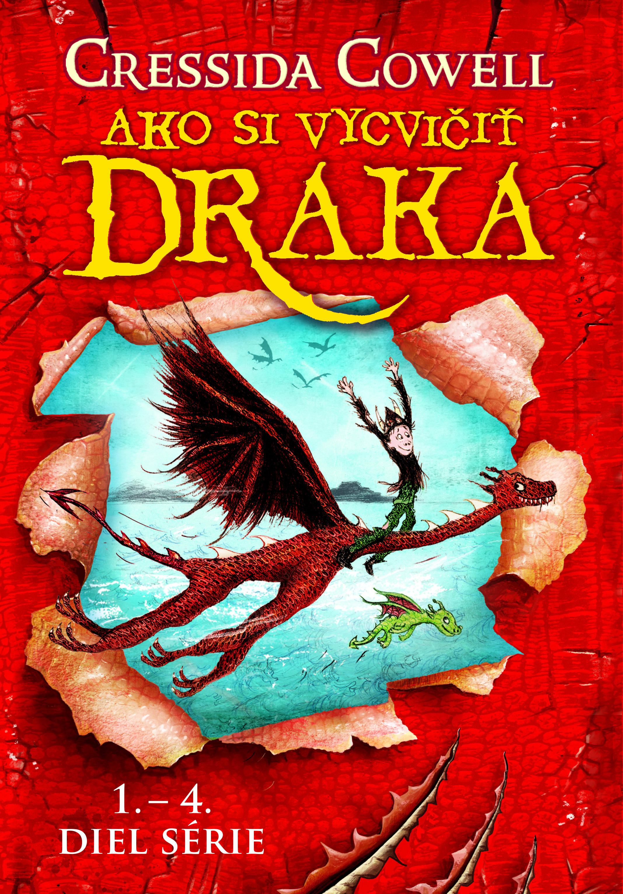 Obrázok SET Ako si vycvičiť draka 1.- 4. diel série