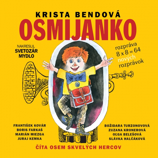 Obrázok Osmijanko rozpráva 8x8=64 rozprávok - CD