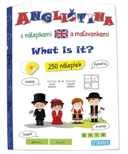 Obrázok Angličtina s nálepkami a maľovankami