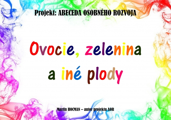 Obrázok Maľovanka: Ovocie, zelenina a iné plody