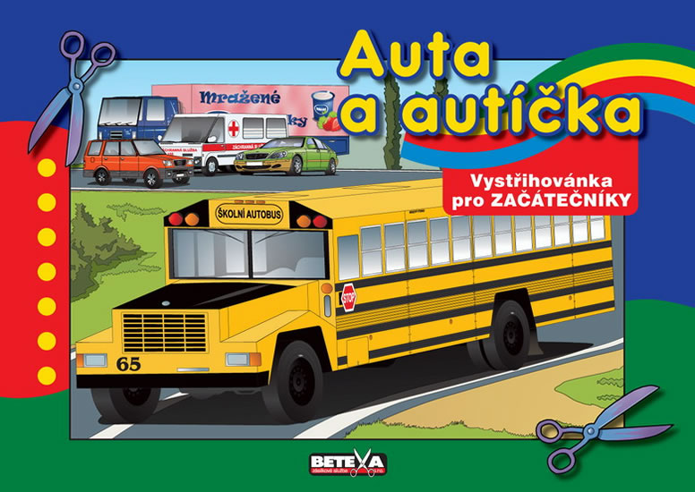 Obrázok Auta a autíčka - Vystřihovánky pro začátečníky