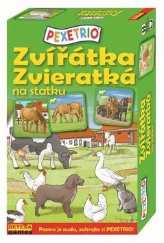 Obrázok Pexetrio - Zvířátka na statku (SK+CZ)
