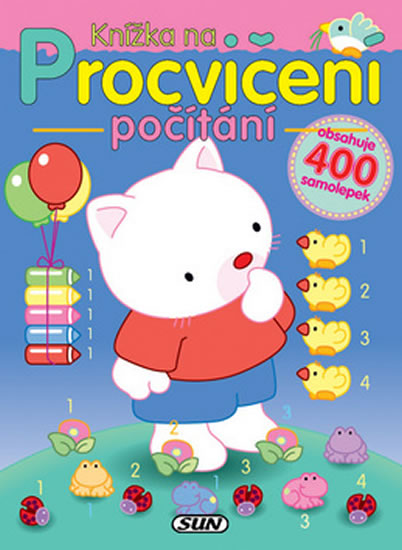 Obrázok Knížka na procvičení - počítání + 400 samolepek