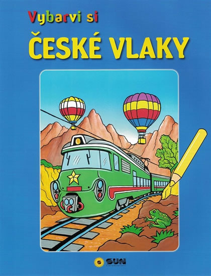 Obrázok České vlaky - Vybarvi si