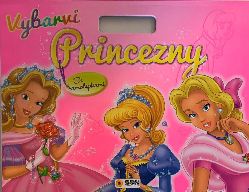 Obrázok Vybarvi Princezny se samolepkami