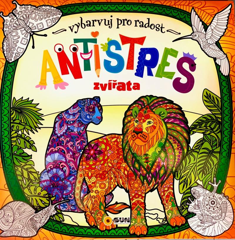 Obrázok Vybarvuj pro radost ANTISTRES Zvířata