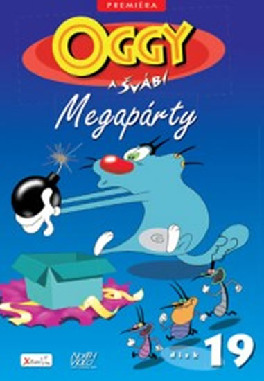 Obrázok Oggy a švábi 19./ Megapárty - DVD