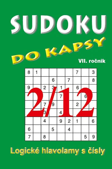 Obrázok Sudoku do kapsy 2/2012 (zelená)