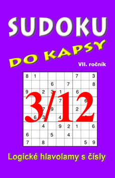 Obrázok Sudoku do kapsy 3/2012 (fialová)